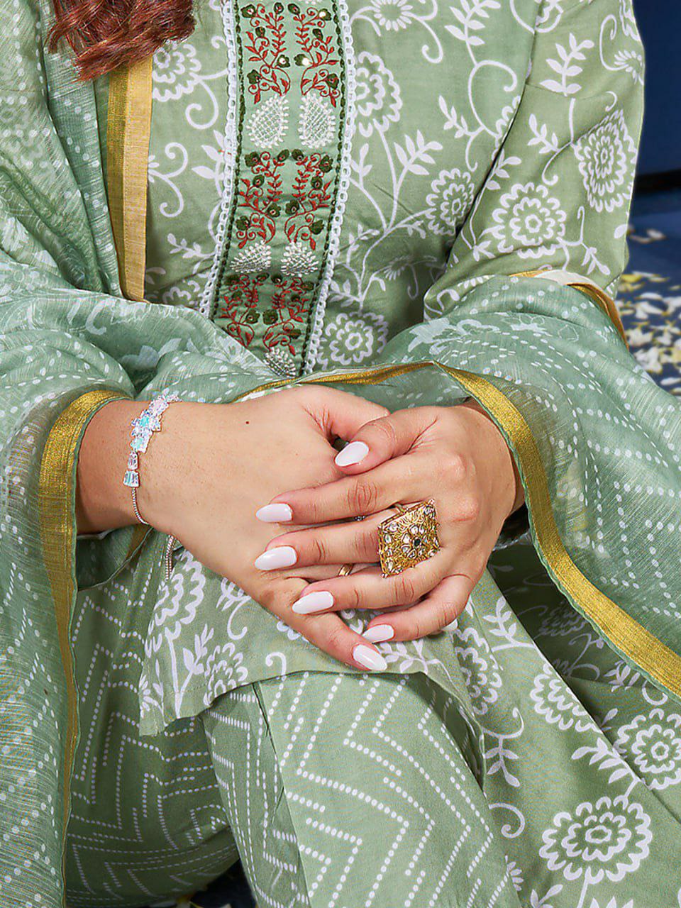 "Elegant Pink Rayon Kurti Set with Embroidery, Sequence Work, Rayon Pants, and Fancy Dupatta"