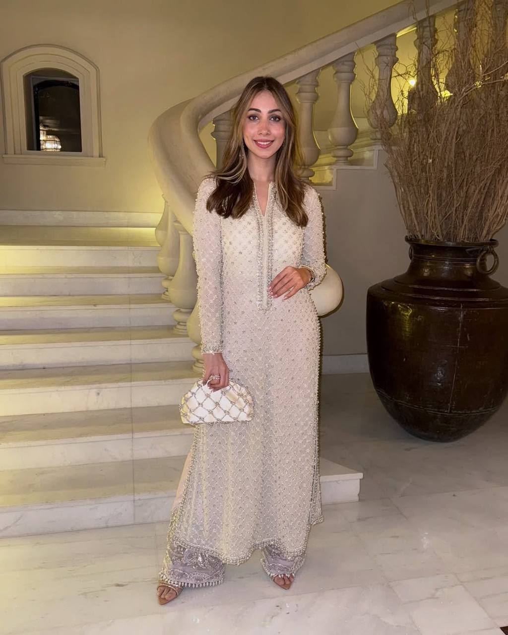 "Elegant Fox Georgette Eid Special Set with Sequence & Moti Work"