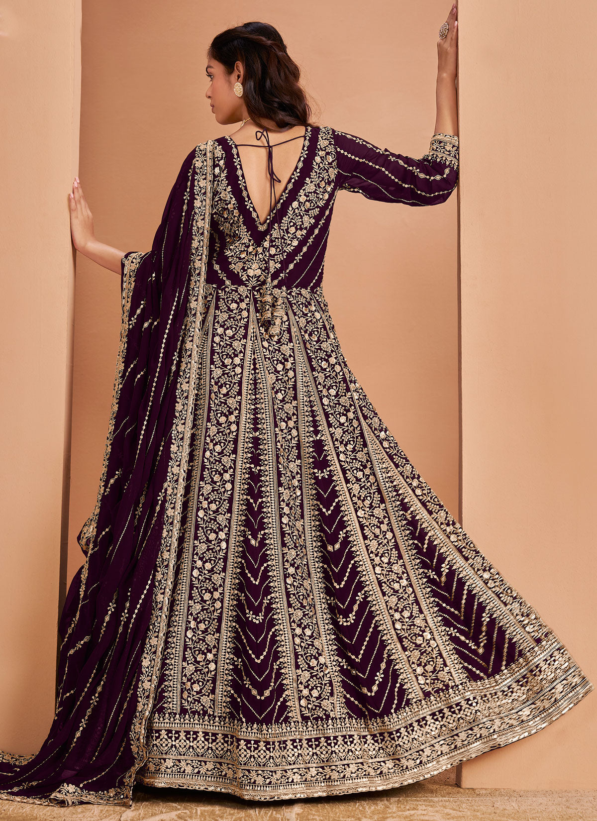 Long Length Anarkali Salwar Suit For Wedding