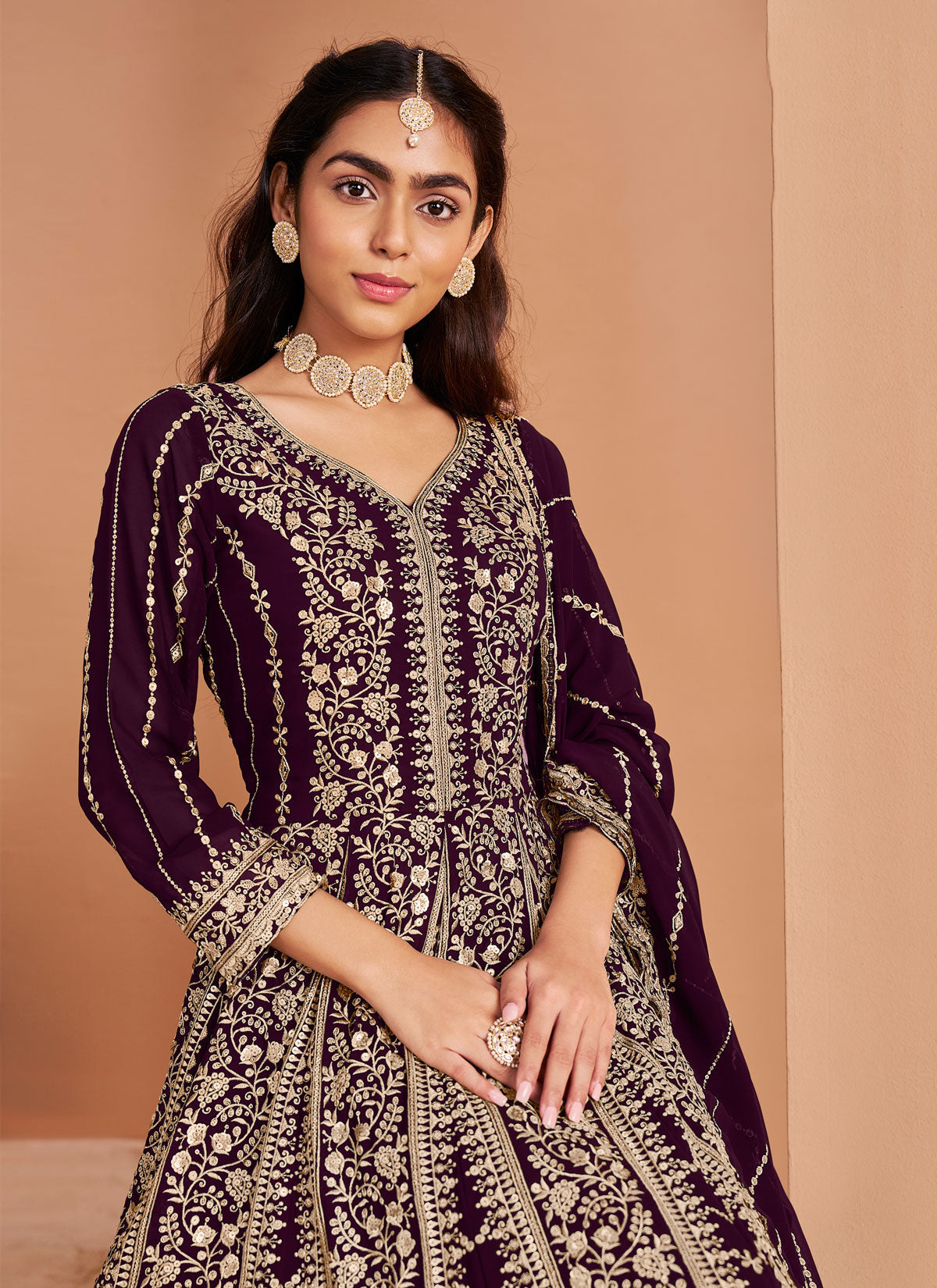 Long Length Anarkali Salwar Suit For Wedding