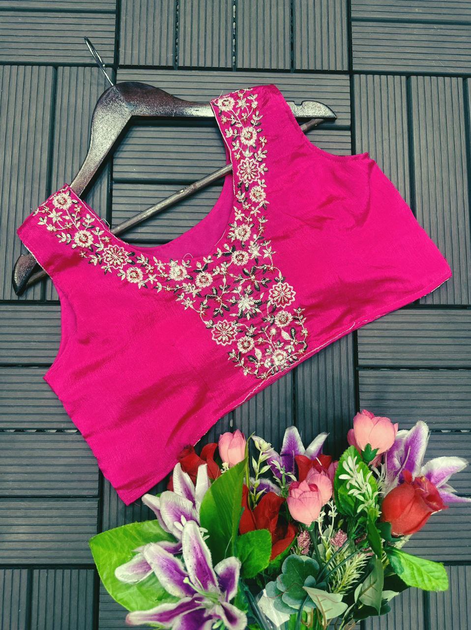 "Elegant Indo-Western Sharara Set with Sequin Embroidery"