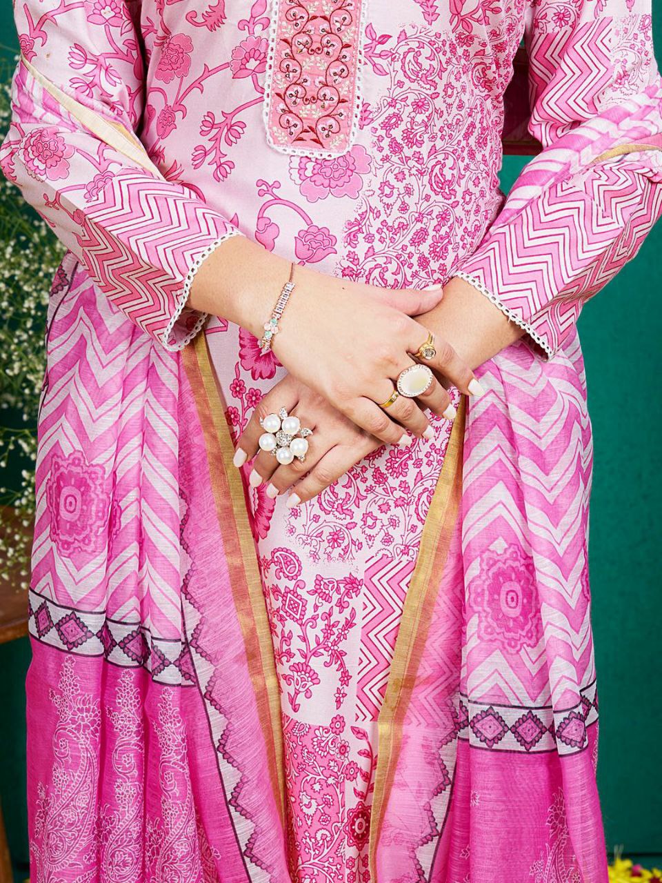 "Elegant Sky Blue Rayon Kurti Set with Embroidery & Sequence Work, Fancy Dupatta"