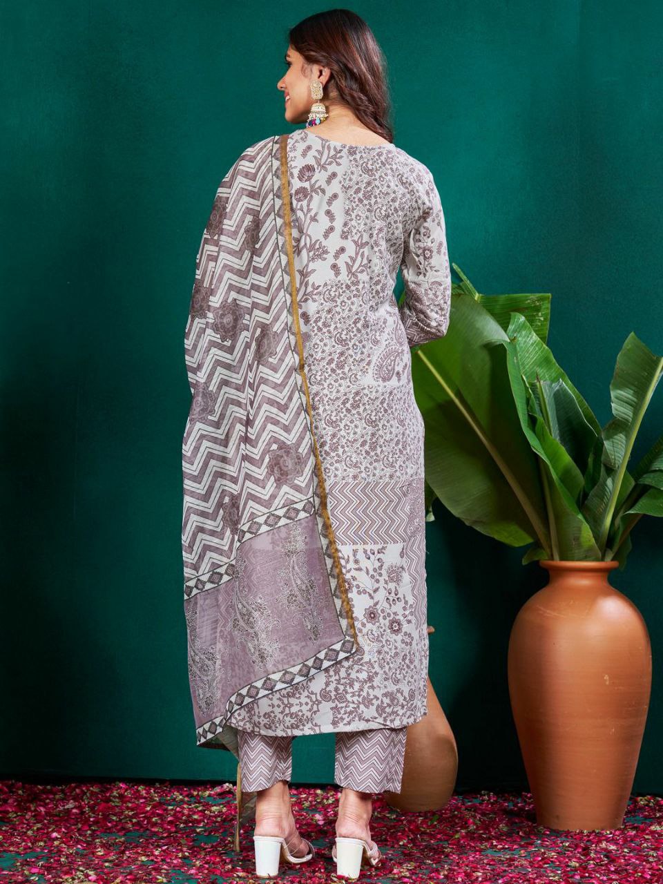 "Elegant Sky Blue Rayon Kurti Set with Embroidery & Sequence Work, Fancy Dupatta"